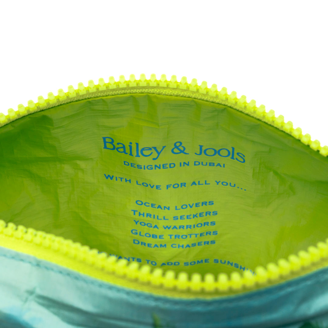 Set of 2: Palm Haven Daytripper + Mid Pouch