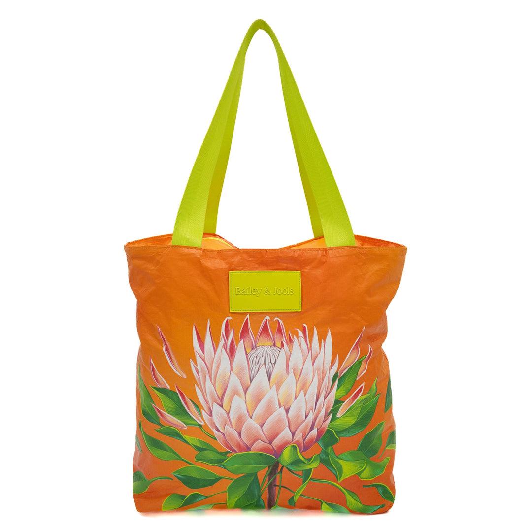 Set of 3: Daytripper + Mid Size Pouch + Hip Bag - Royal Protea