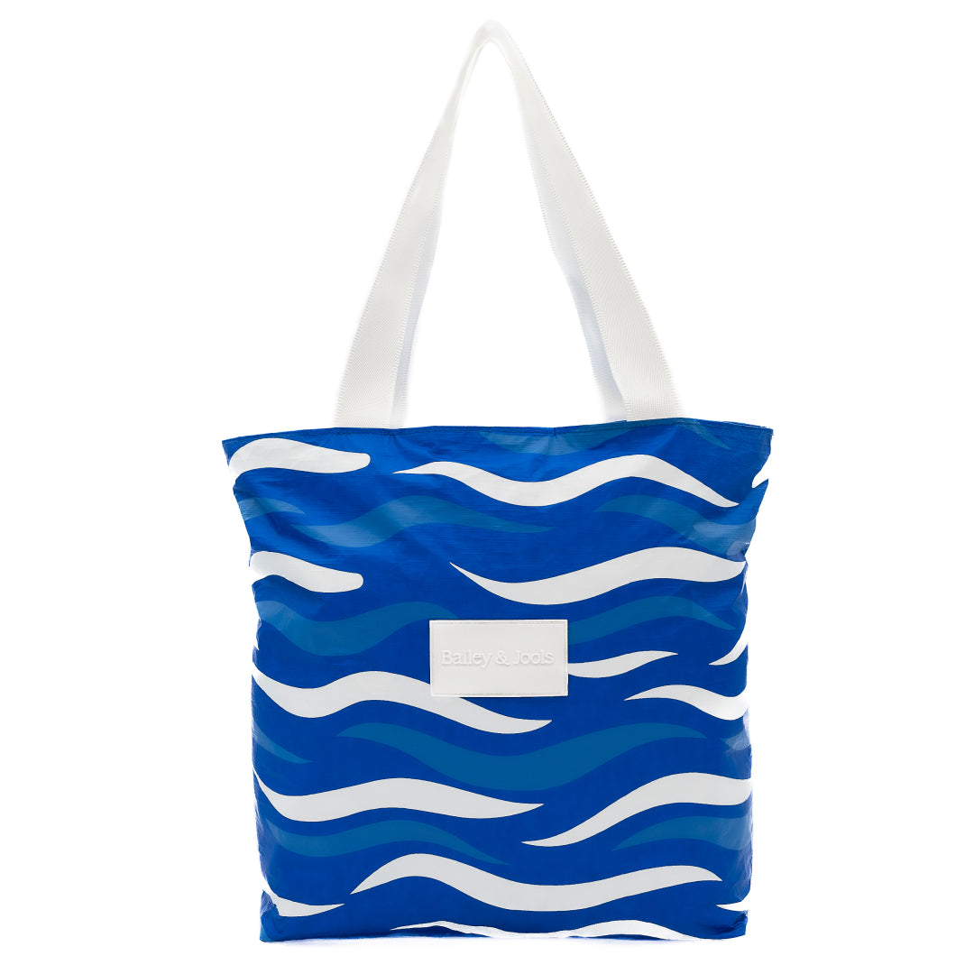 Set of 3: Daytripper + Mid Size Pouch + Hip Bag - Ocean Wave