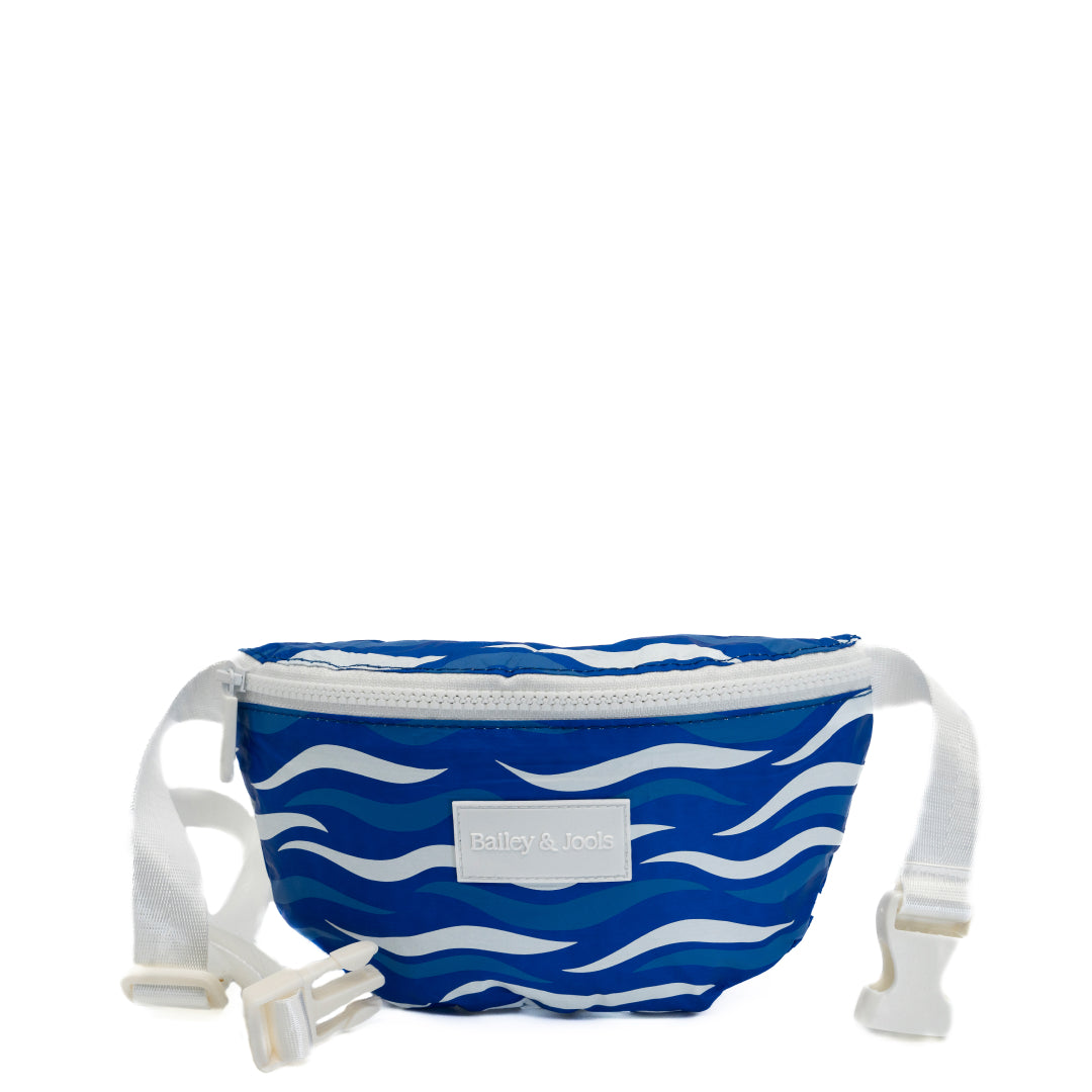 Set of 3: Daytripper + Mid Size Pouch + Hip Bag - Ocean Wave