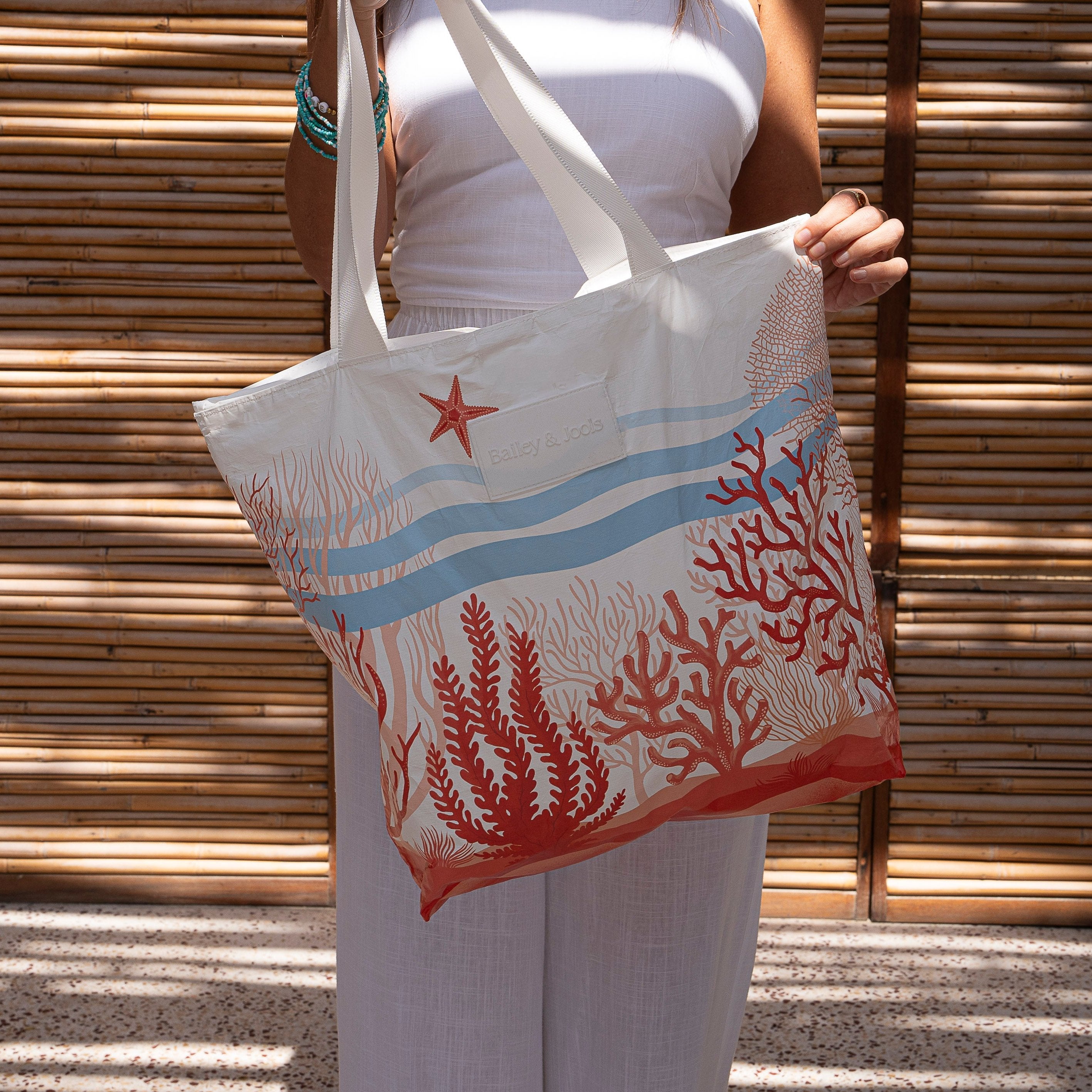 Daytripper Tote Bag - Coral Crush