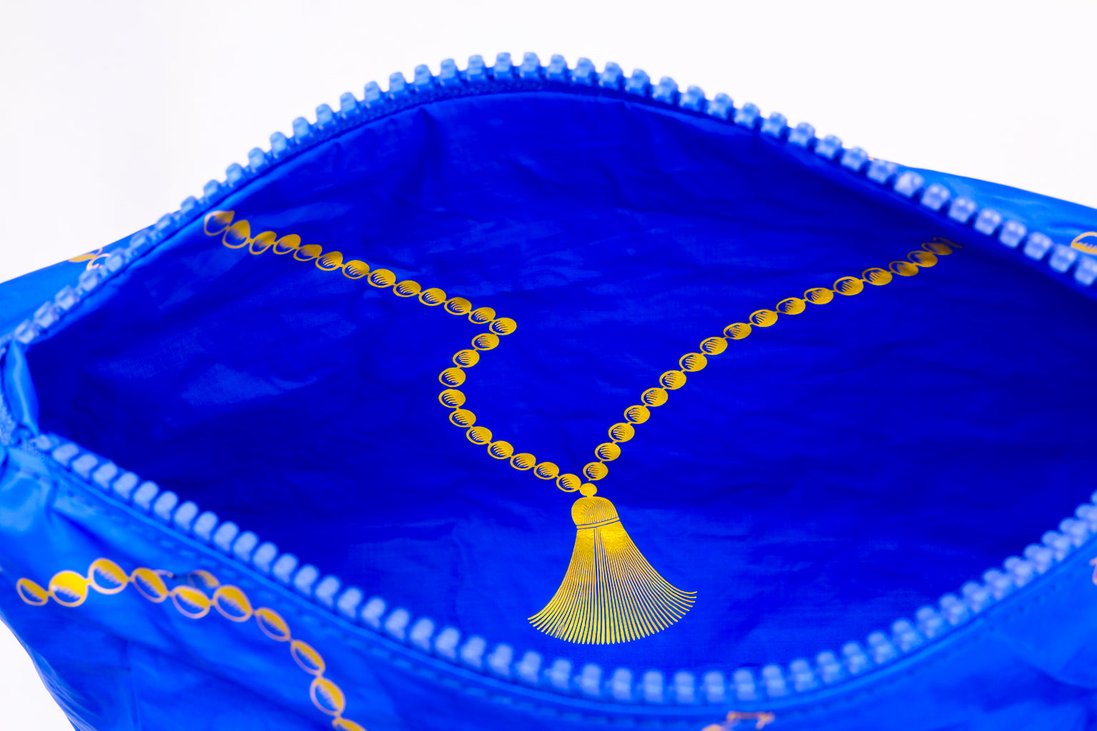 Mini Pouch - Golden Beads