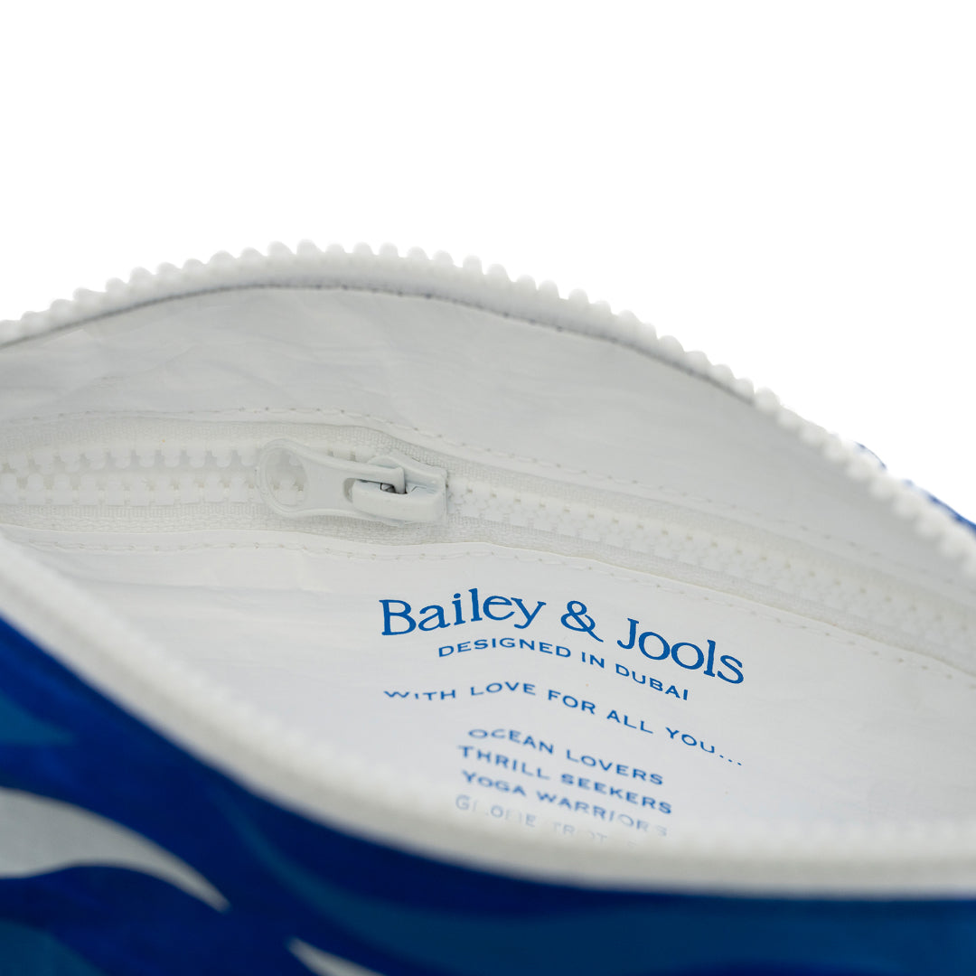 Mid Pouch - Ocean Waves