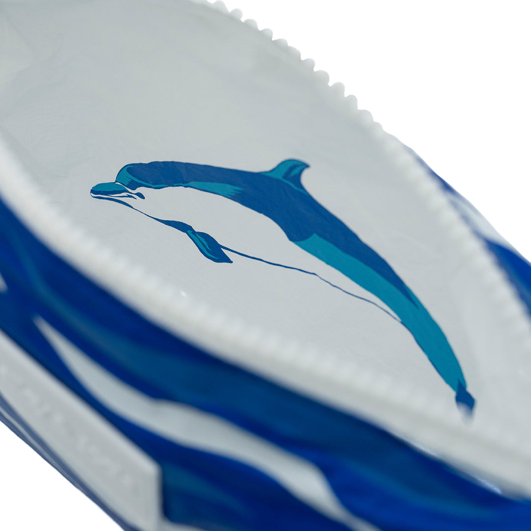 Set of 3: Pouches in Large +Mini in Coral Crush and Mid Size in Ocean Wave