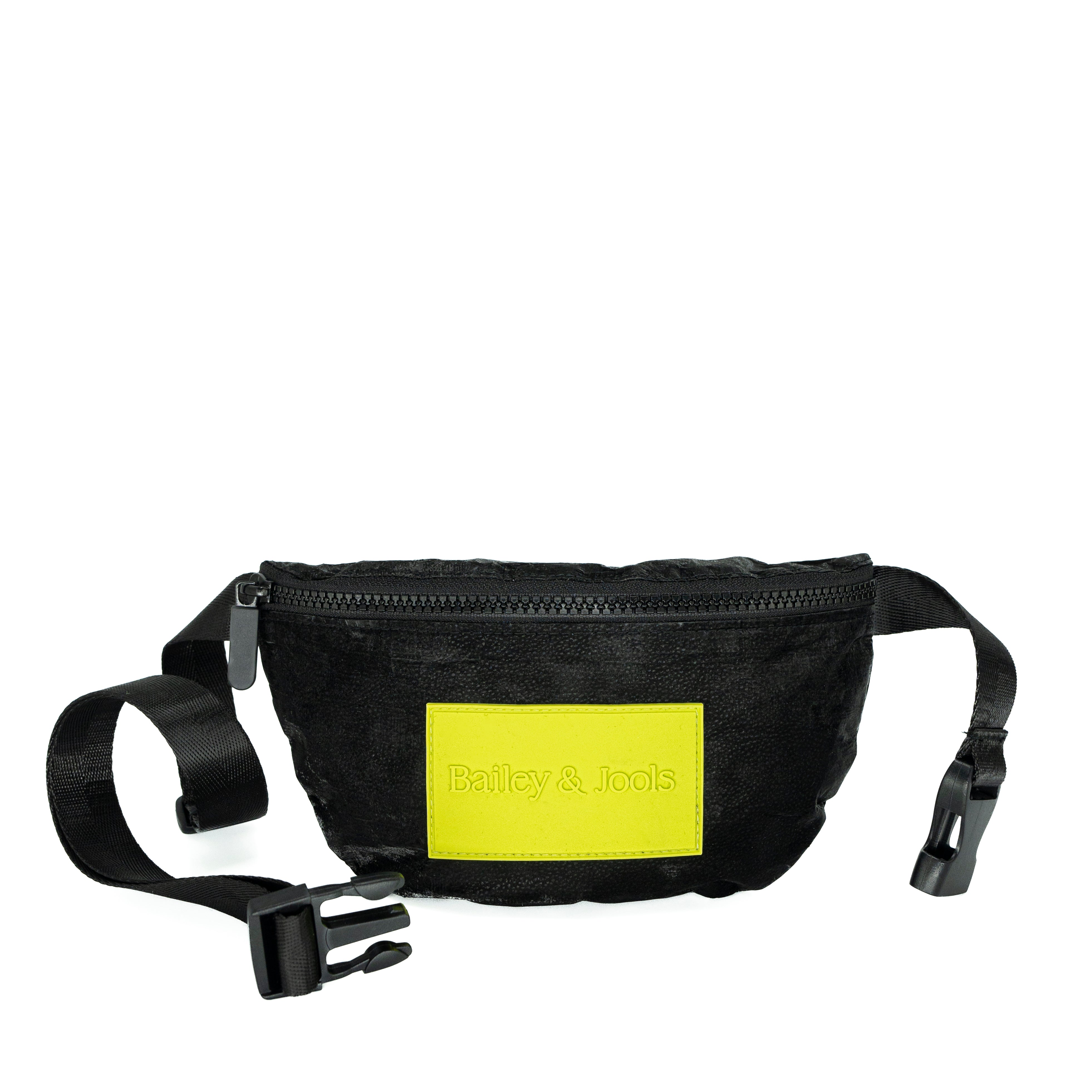 Hip Bag - Noir Chic Black Straps