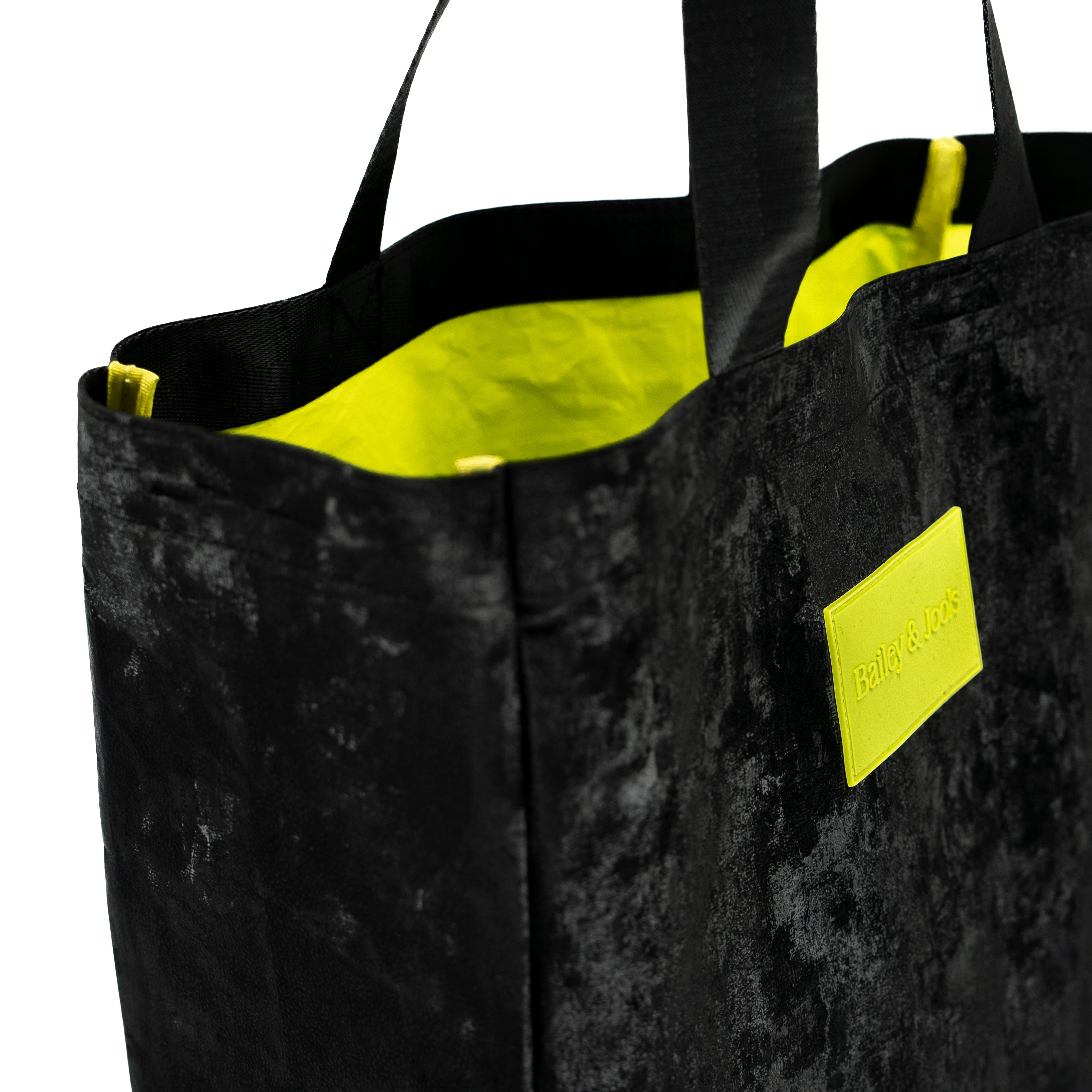 Set of 3: Signature Tote + Large Pouch + Mini Pouch - Black and Green