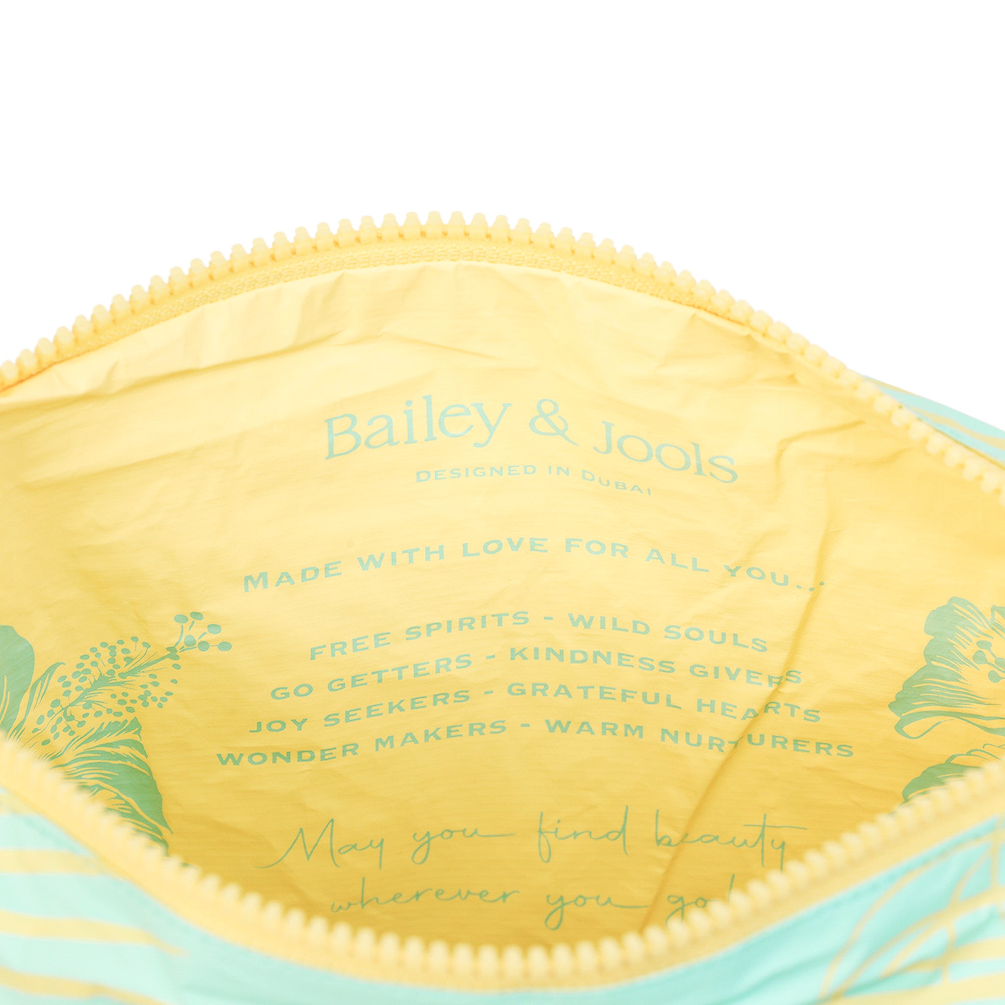 Large Pouch - Palm Breeze Mint