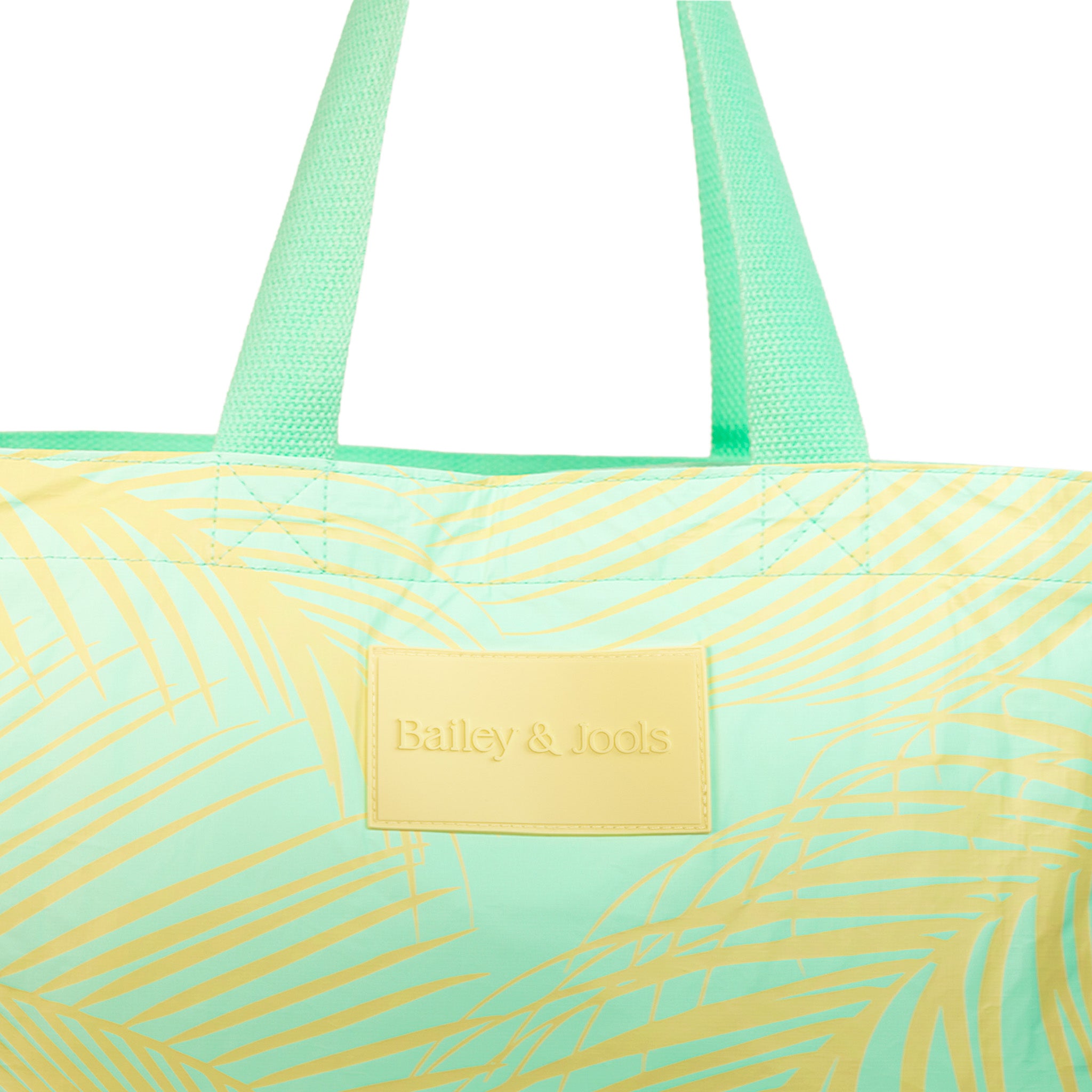 Signature Zip Tote Bag - Palm Breeze Mint