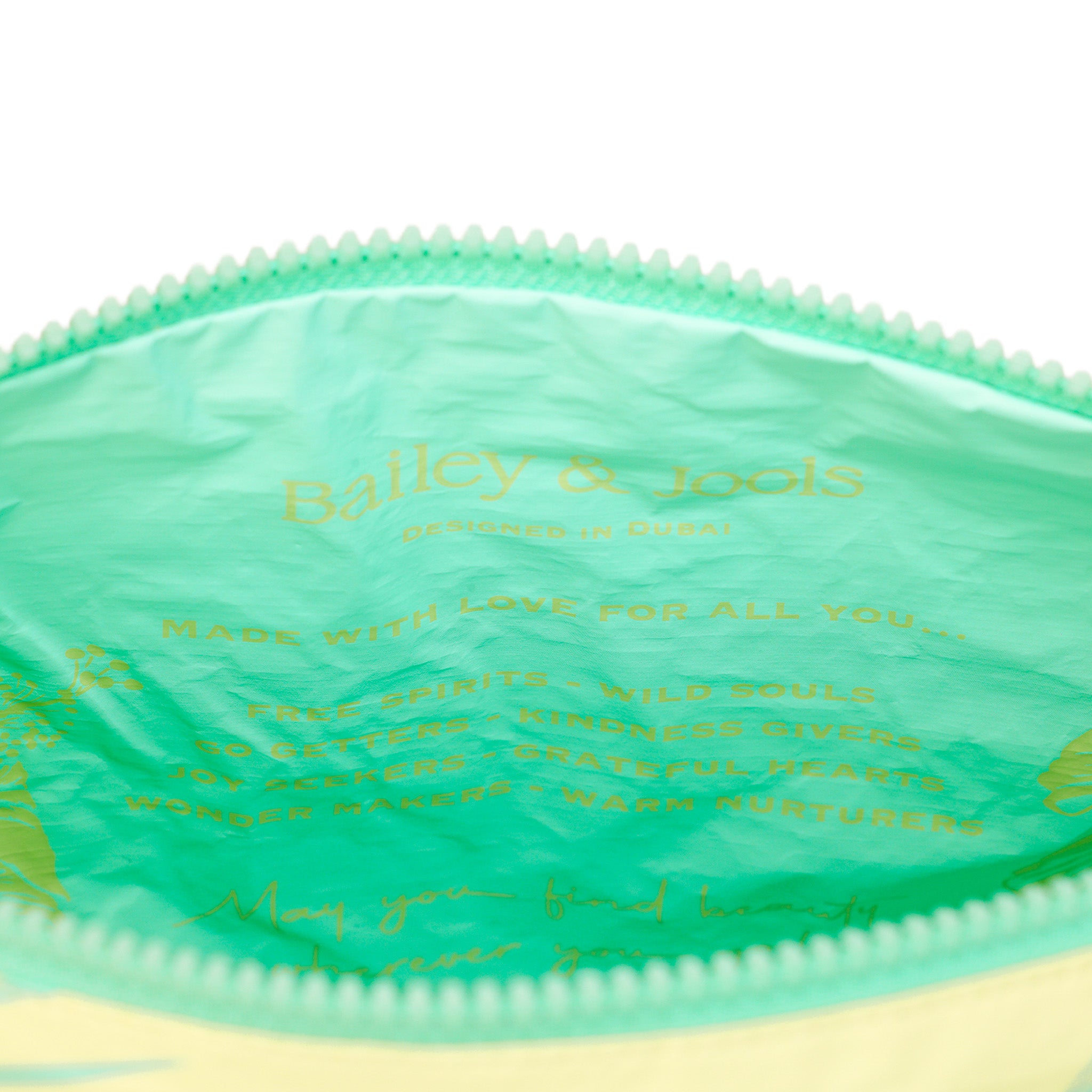 Mini Pouch - Palm Breeze Yellow