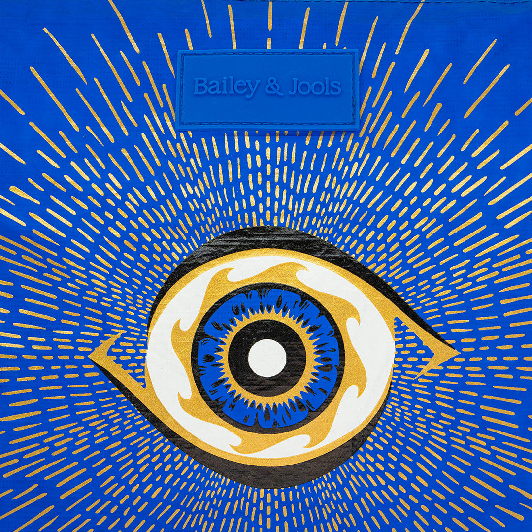 Set of 2: Golden Eye Signature Tote + Mid Pouch