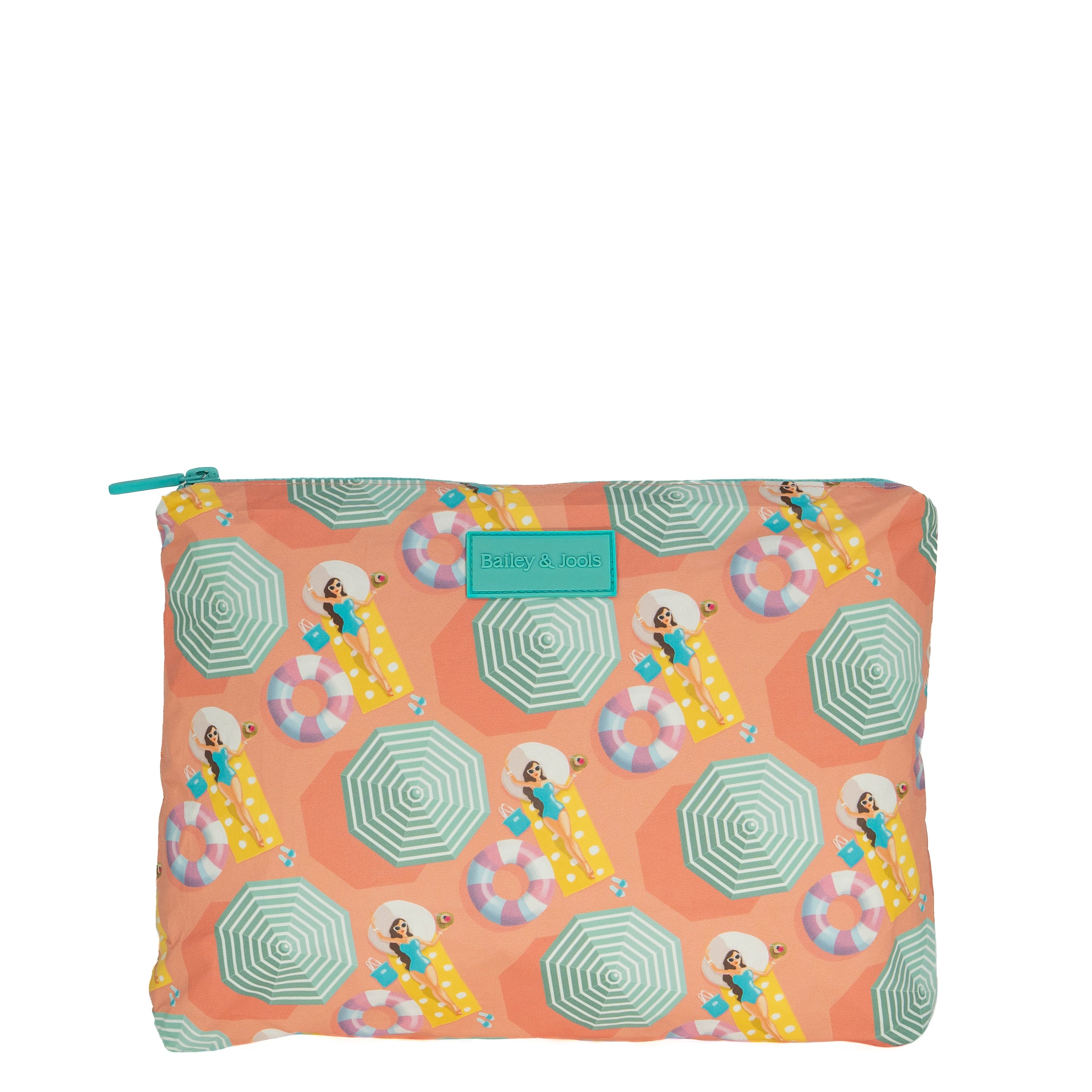 Large Pouch - La Plage Girl