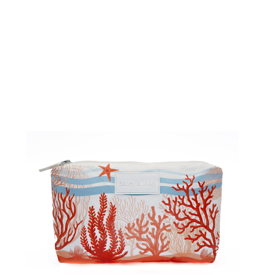 Set of 2: Coral Crush Daytripper + Mid Pouch