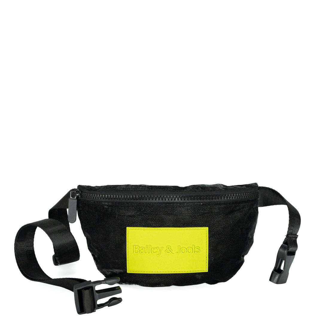 Set of 3: Signature Tote + Mid Pouch + Hip Bag - Noir Chic