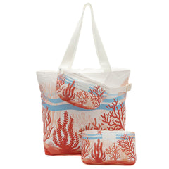 Set of 3: Daytripper + Mid Pouch + Hip Bag - Coral Crush