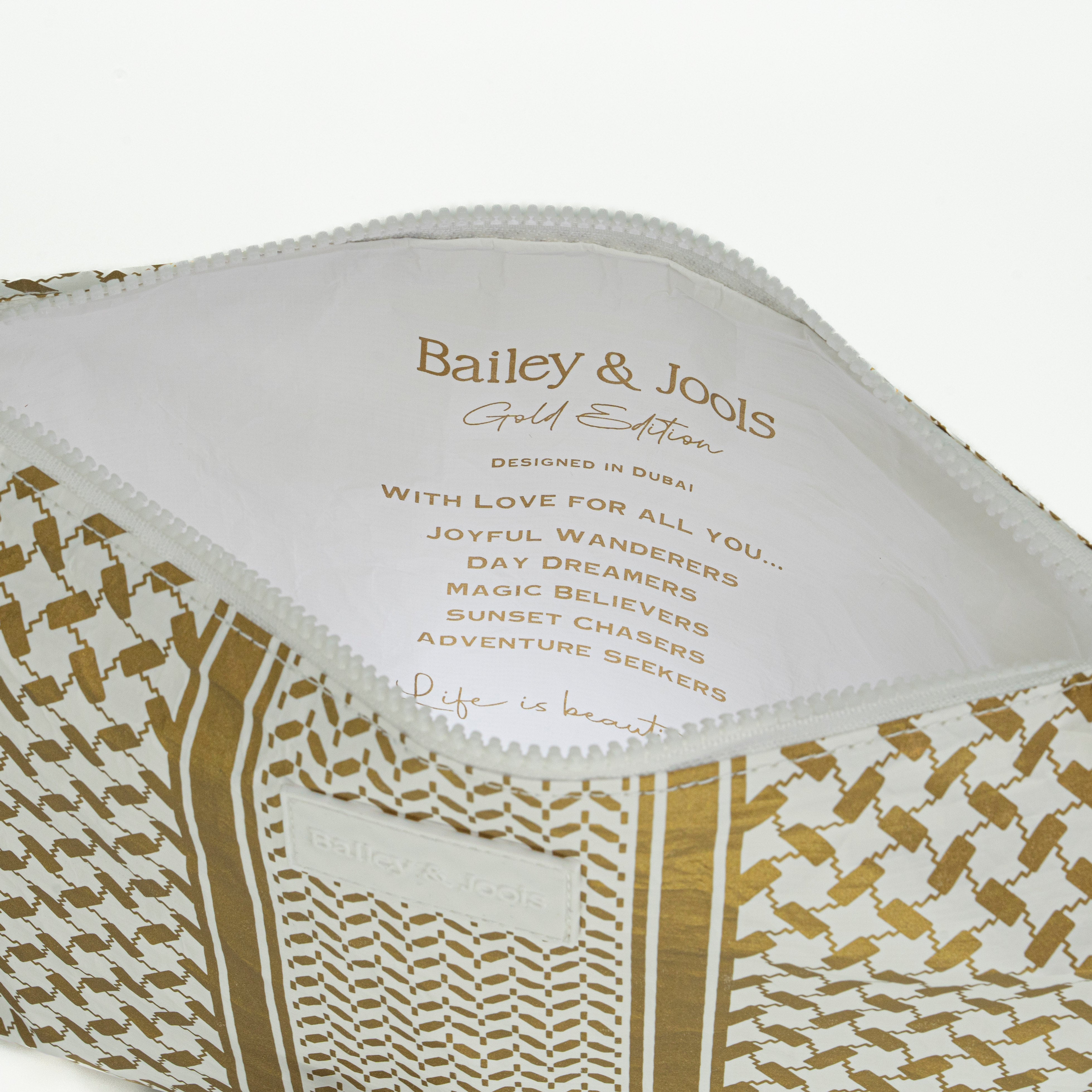 Large Pouch - The Heritage Bag Gold