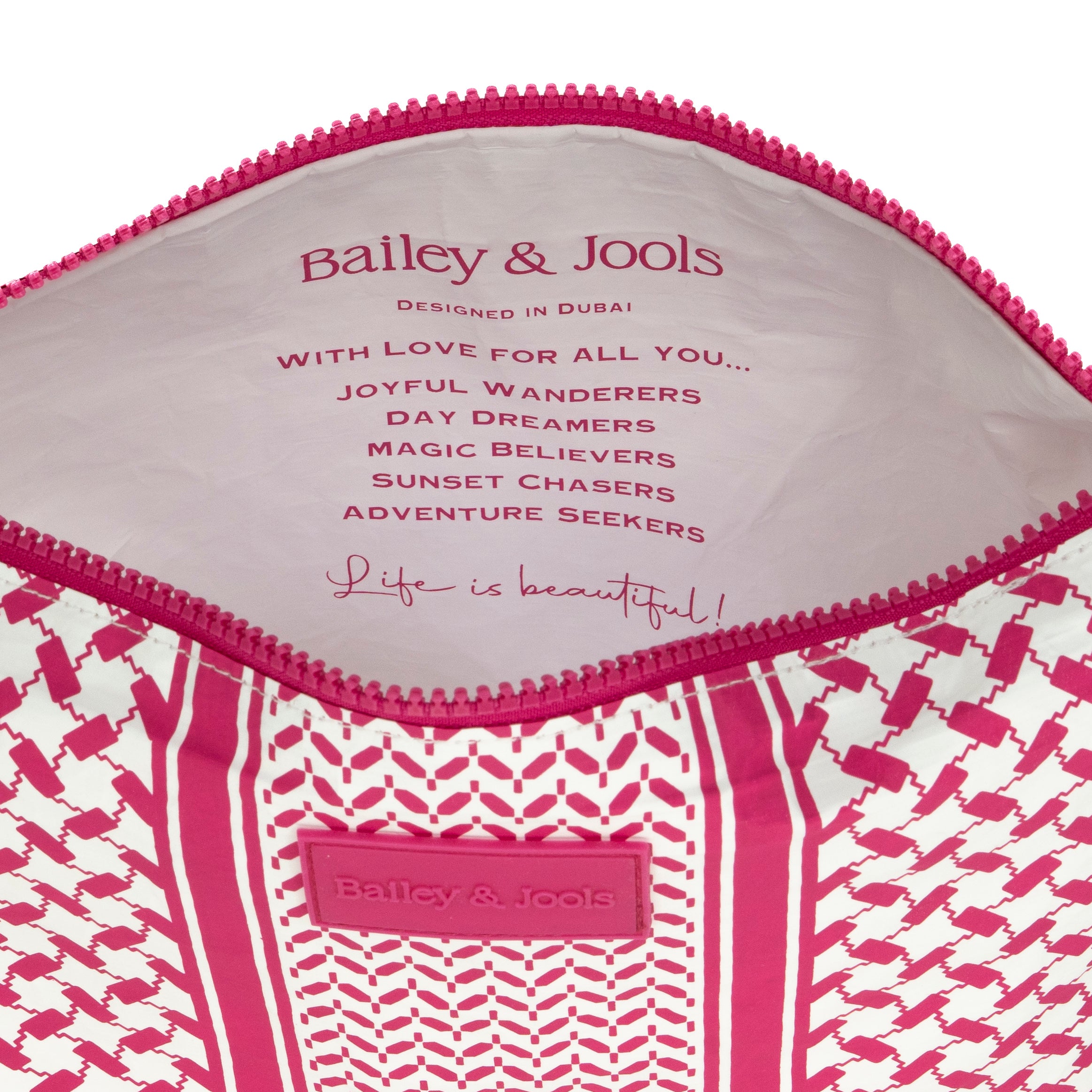 Large Pouch - The Heritage Bag Pink