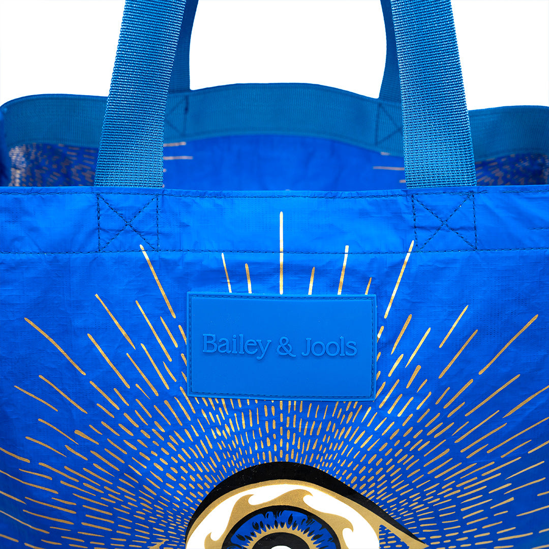 Set of 2: Golden Eye Signature Tote + Mid Pouch