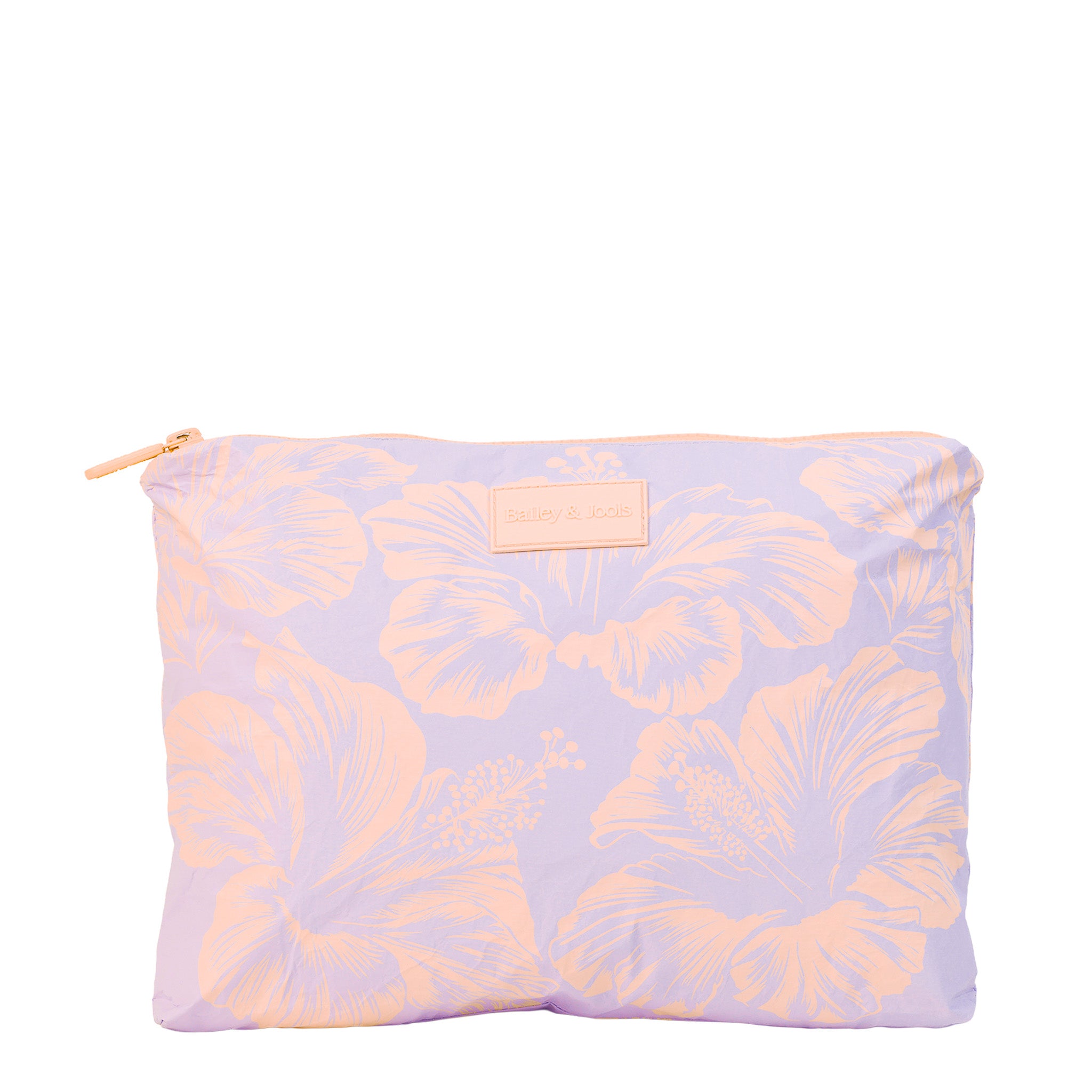 Pouch Set (Large + Mini) - Tropical Lavender