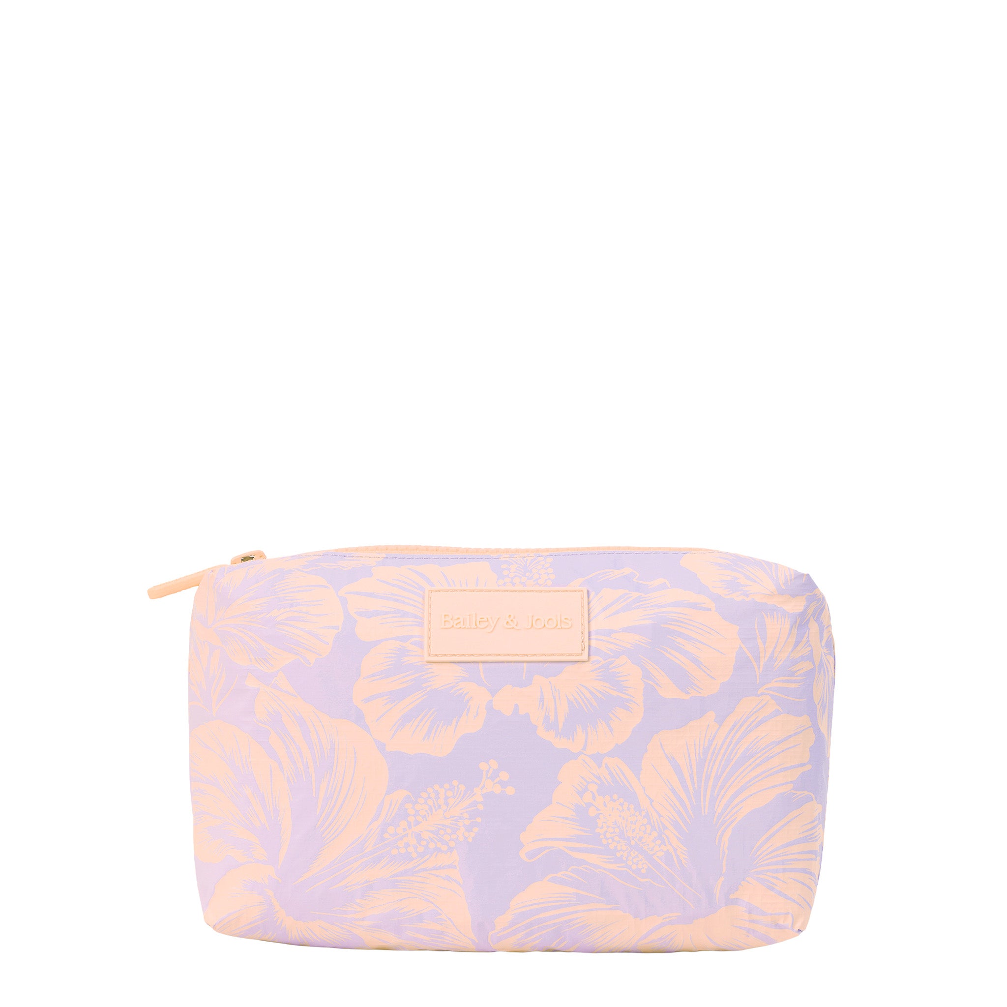 Set of 4: Signature Tote + Pouches in Large + Mid Size + Mini Tropical Lavender