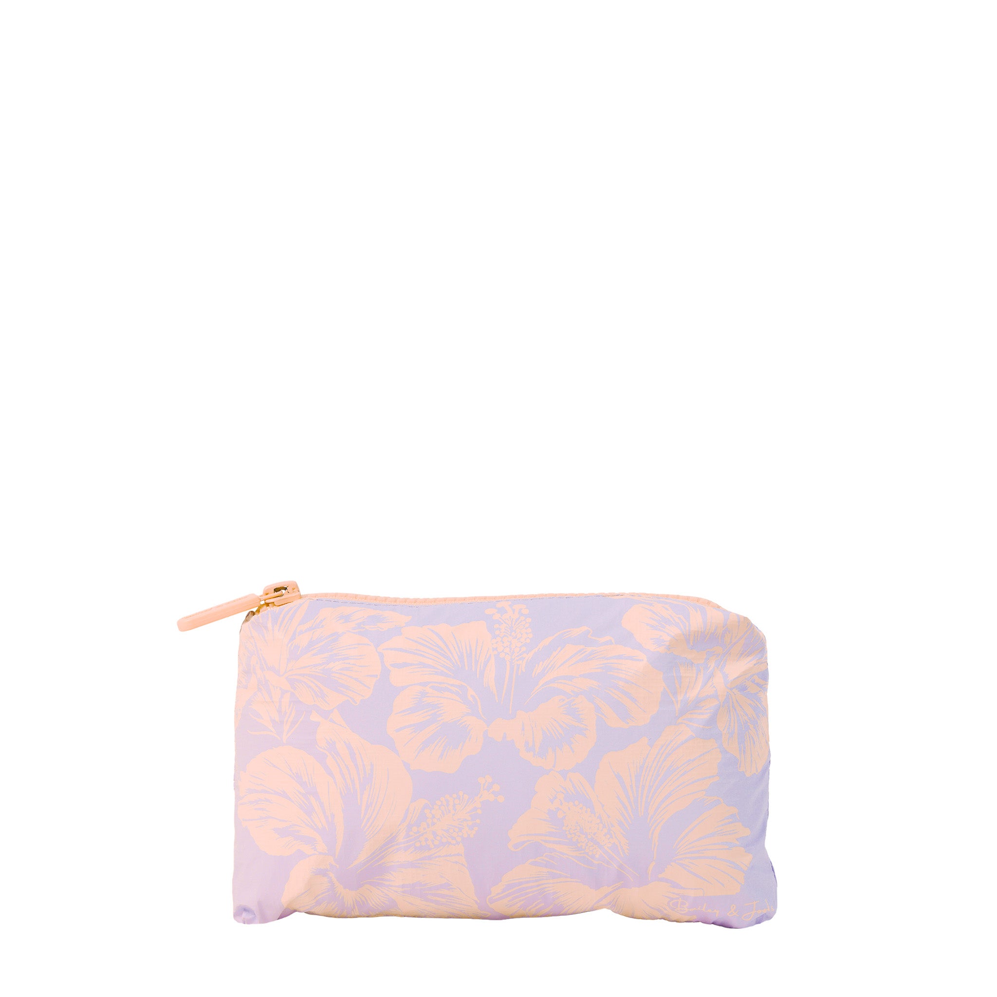 Set of 4: Signature Tote + Pouches in Large + Mid Size + Mini Tropical Lavender