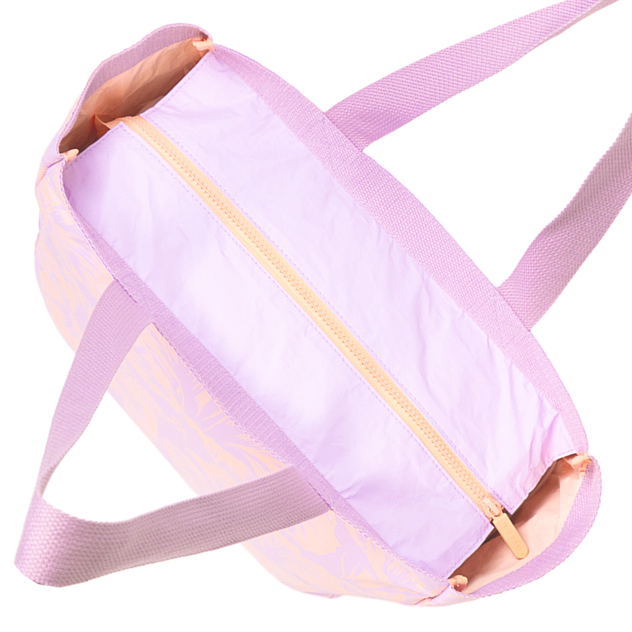 Signature Zip Tote Bag - Tropical Lavender
