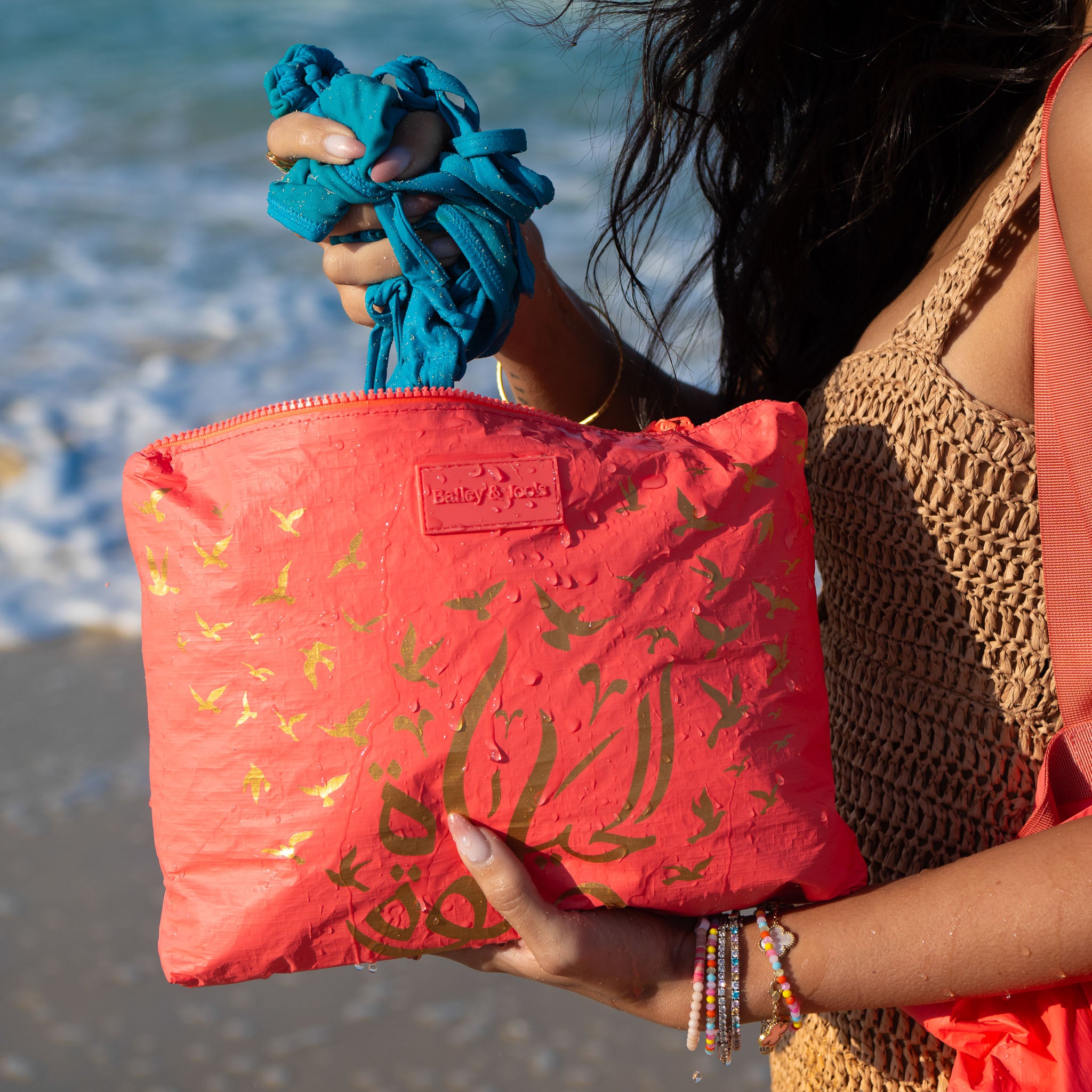 Large Pouch - "Life is Beautiful"