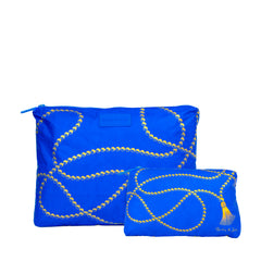 Pouch Set (Large + Mini) - Golden Beads