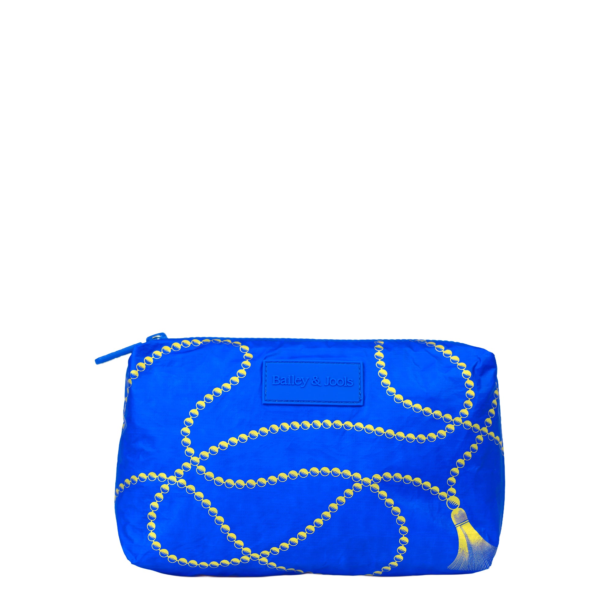 Set of 3: Pouches in Large + Mid Size + Mini Golden Beads