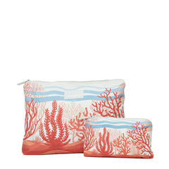 Pouch Set - Coral Crush