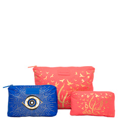 Set of 3: Pouches 