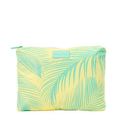 Large Pouch - Palm Breeze Yellow