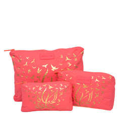 Set of 3: Pouches in Large + Mid Size + Mini 