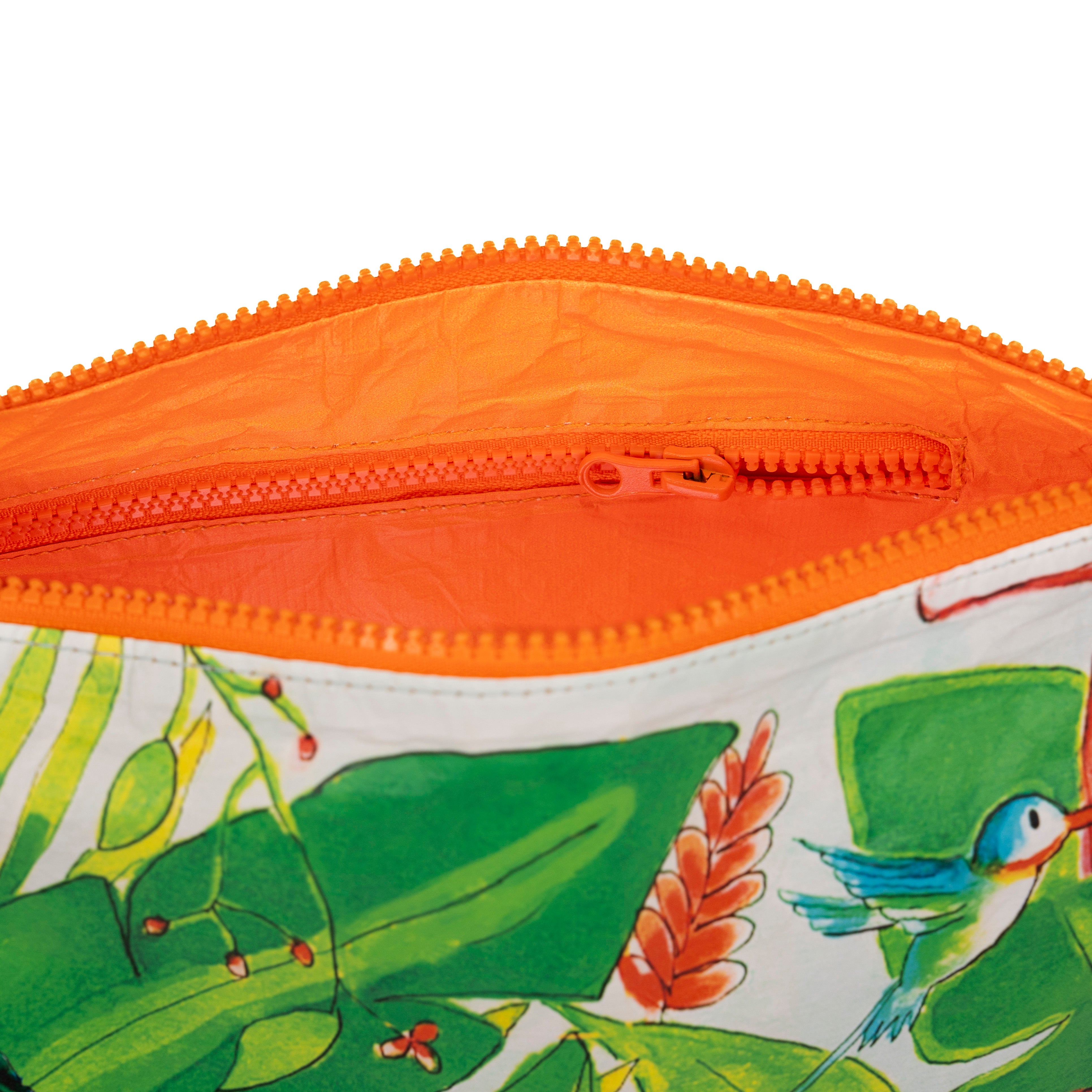 Large Pouch - Happy Hummingbird