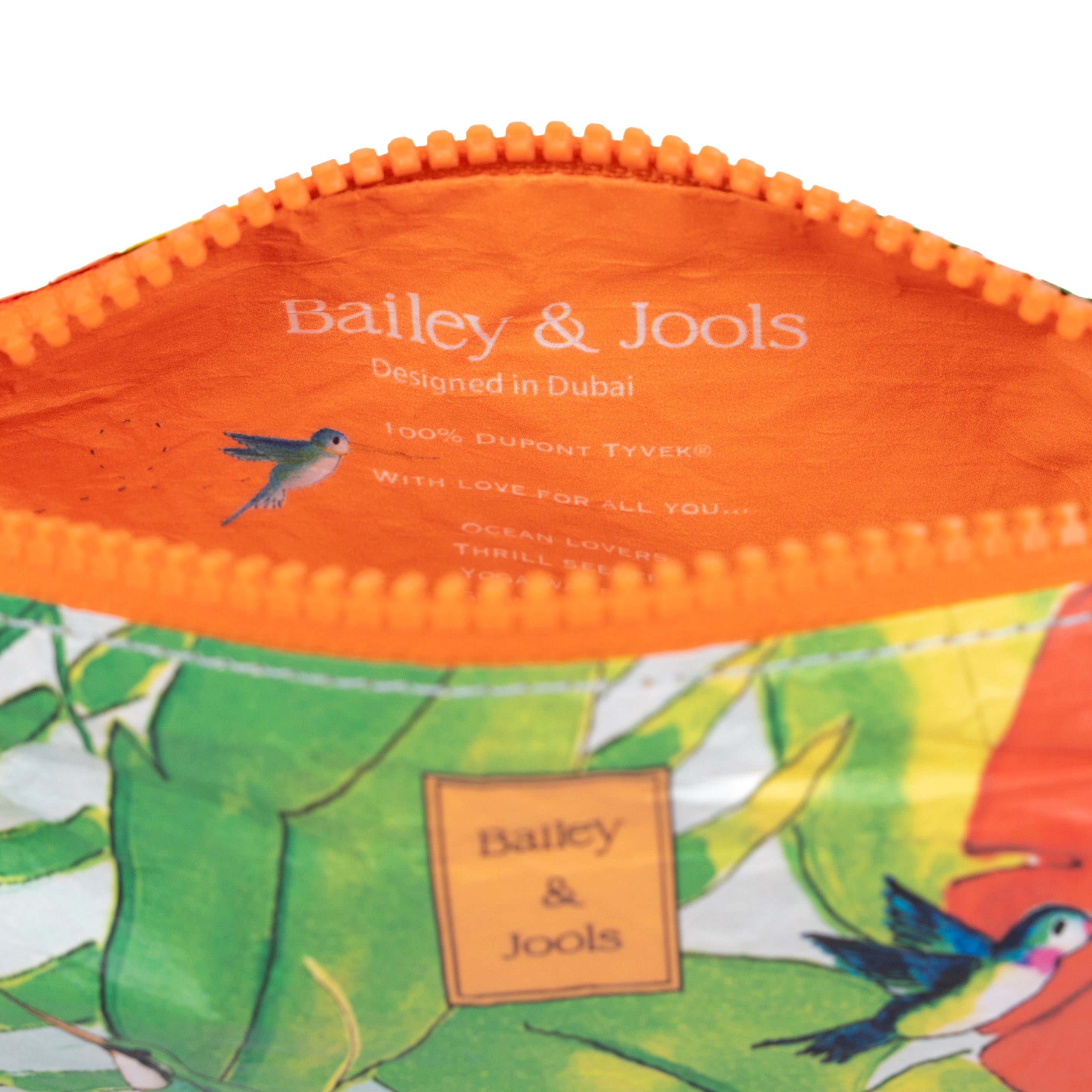 Mini Pouch - Happy Hummingbird