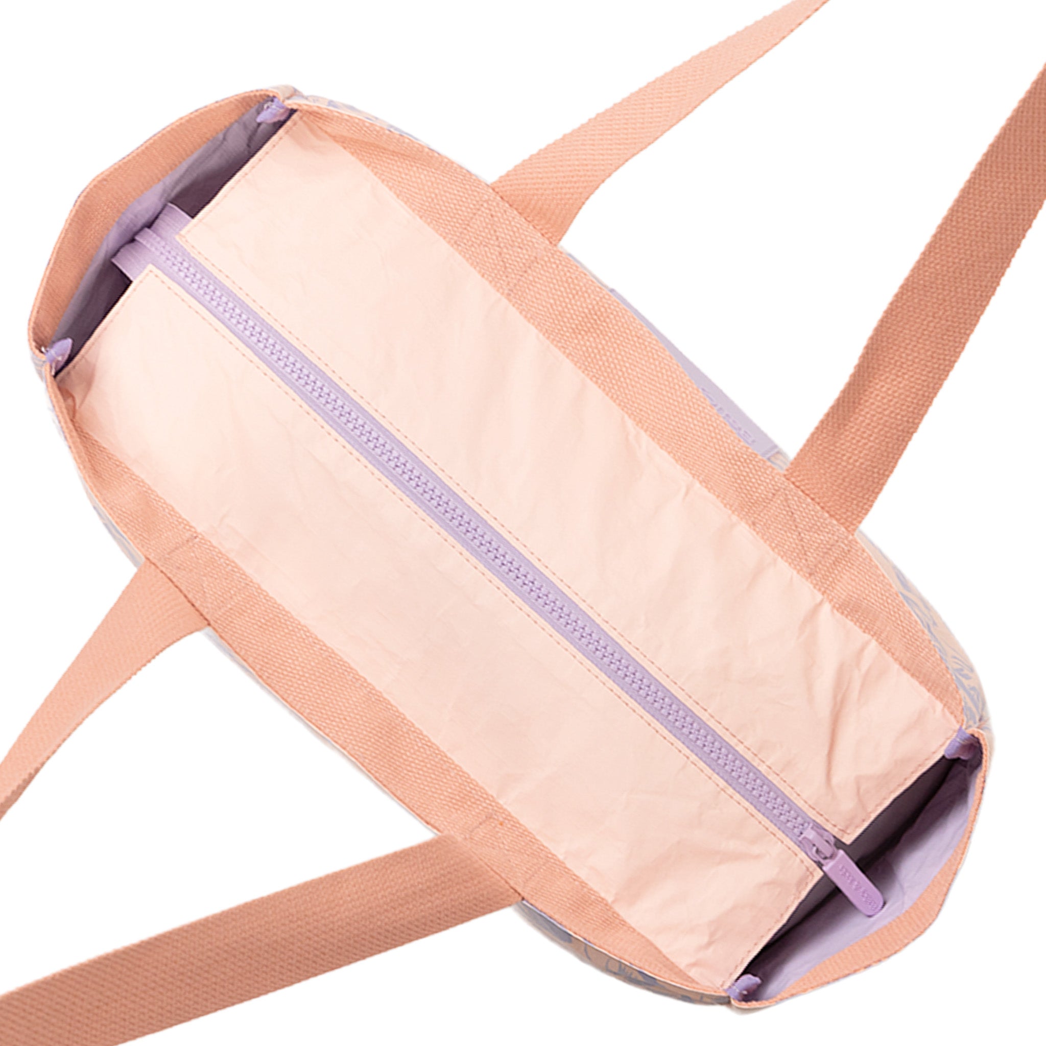 Signature Zip Tote Bag - Tropical Peach